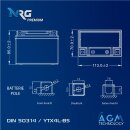 NRG AGM Motorradbatterie YTX4L-BS 4,5Ah 12V