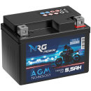 NRG AGM Motorradbatterie YB4L-B 5,5Ah 12V