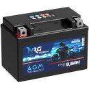 NRG AGM Motorradbatterie YTX9-BS 9,5Ah 12V