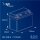 NRG AGM Motorradbatterie YTX9-BS 9,5Ah 12V image