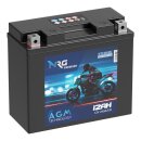 NRG AGM Motorradbatterie YT12B-BS 12Ah 12V image