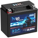 NRG AGM Motorradbatterie YTX12-BS 12,5Ah 12V