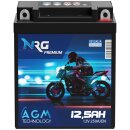 NRG AGM Motorradbatterie YB12AL-A2 12,5 Ah 12V image