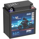 NRG AGM Motorradbatterie 6N6-3B-1 6Ah 6V