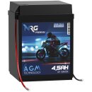NRG AGM Motorradbatterie 6N4-2A-4 4,5Ah 6V image