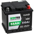 WINTER Autobatterie 55Ah 12V