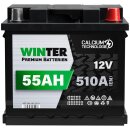 WINTER Autobatterie 55Ah 12V