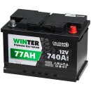 Winter Autobatterie 77Ah 12V