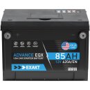 EXAKT US Autobatterie 85Ah 12V