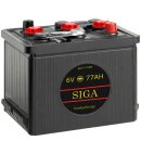 SIGA Oldtimer Batterie 77Ah 6V image