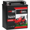 Langzeit Gel Rasentraktor Batterie 14Ah 12V