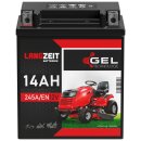 Langzeit Gel Rasentraktor Batterie 14Ah 12V