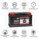 Langzeit AGM Solarbatterie 120Ah 12V image