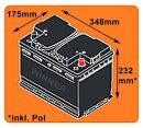 BSA Solarbatterie AGM 120Ah 12V image