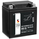 SIGA Bike Gel Motorrad Batterie GEL12-10L-BS 11Ah 12V
